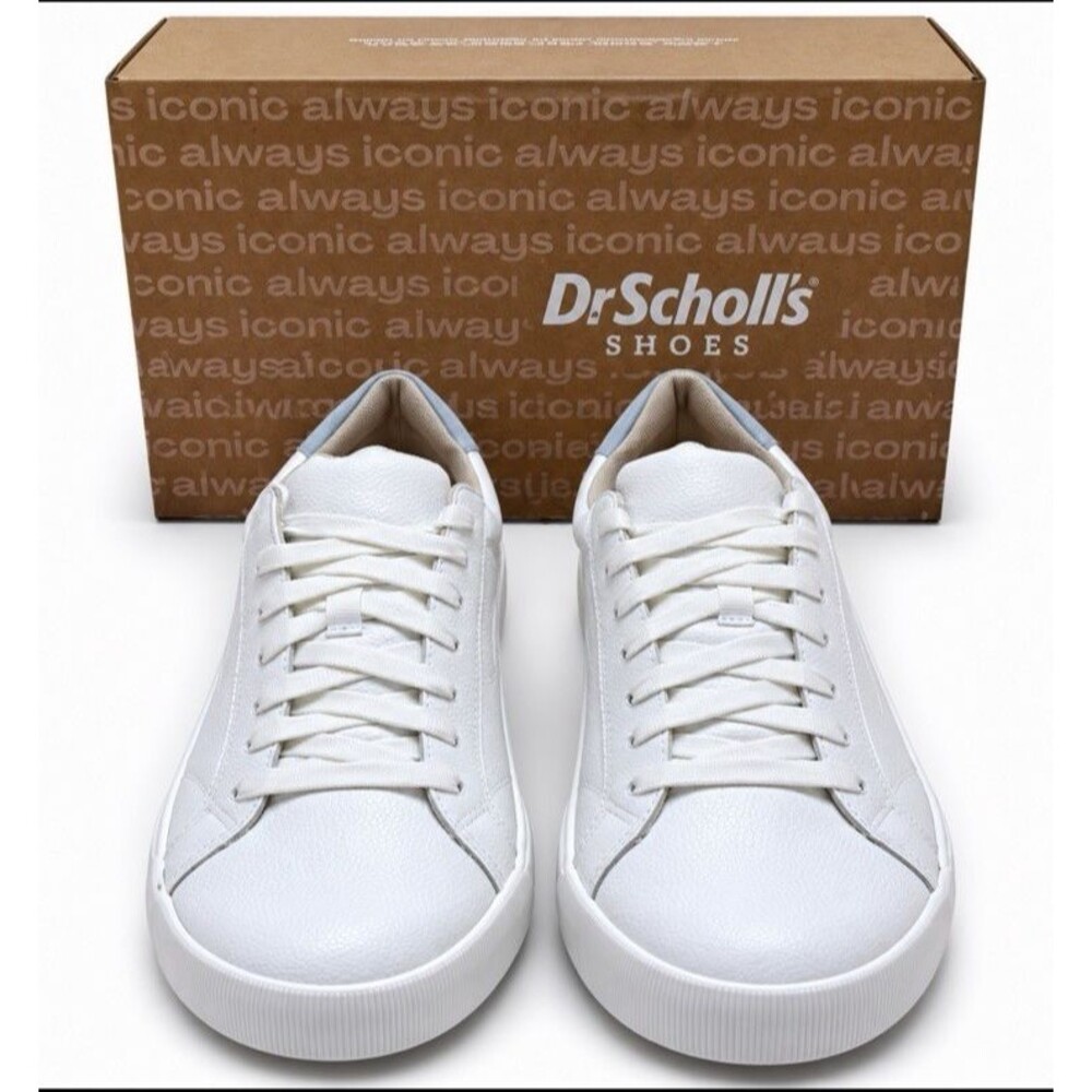 Dr. Scholls Take It Easy Original Collection White Size 9.5M Womens Sneakers NIB